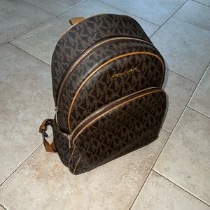 Michael Kors logo backpack